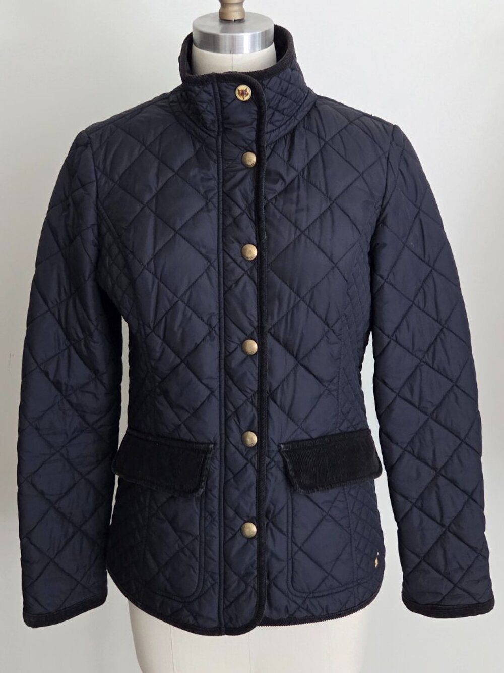 Joules Black Quilted Jacket